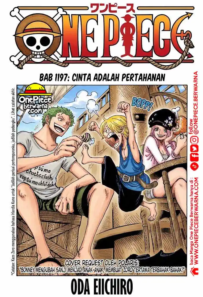 One Piece 1197 1198 1199 bahasa indonesia